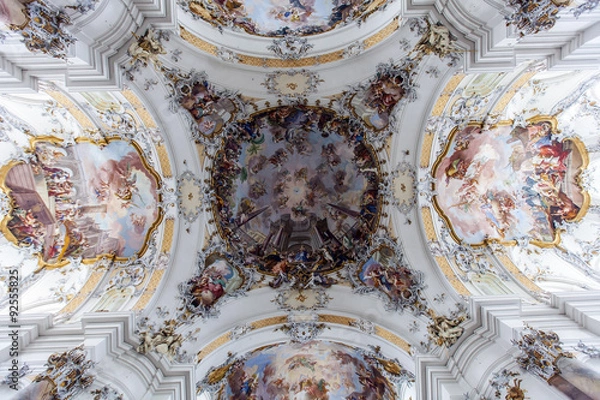 Obraz Basilika Ottobeuren Deckengemälde