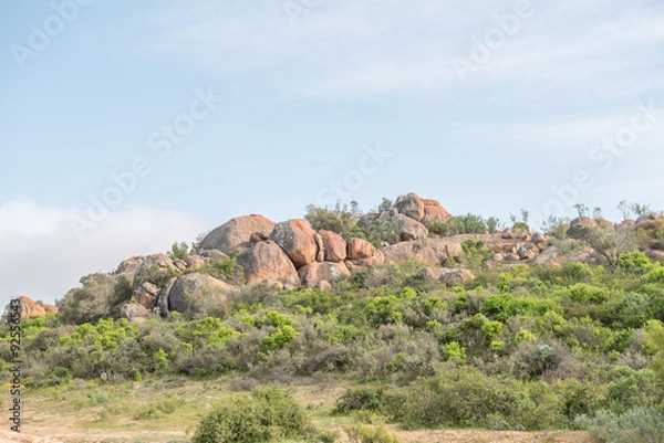 Fototapeta Landscape between Kharkams and Spoegrivier