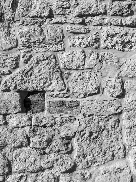 Obraz Altes Mauerwerk einer Stadtmauer 