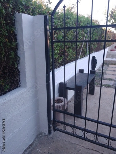 Obraz Construction of New Garden Gate