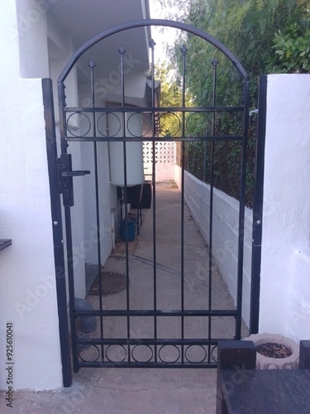Obraz Construction of New Garden Gate
