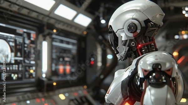 Fototapeta Exploring Bias in AI Algorithms from a Cyborgs Viewpoint in an Advanced Control Center