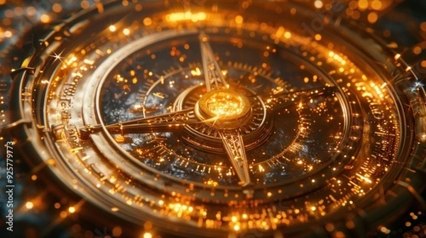 Fototapeta a celestial compass 