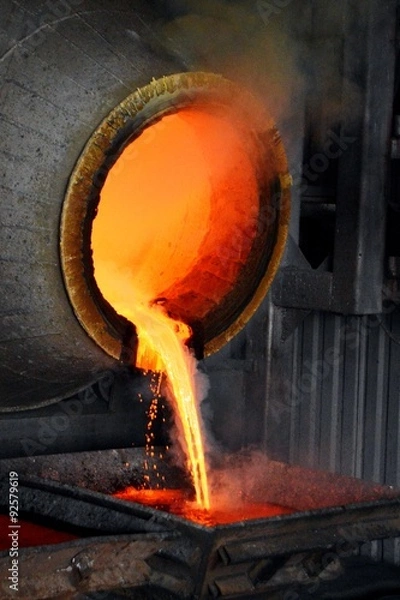 Obraz плавление свинца