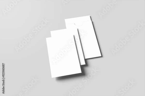 Fototapeta Card Holder and Case Mockup for showcasing your design to clients