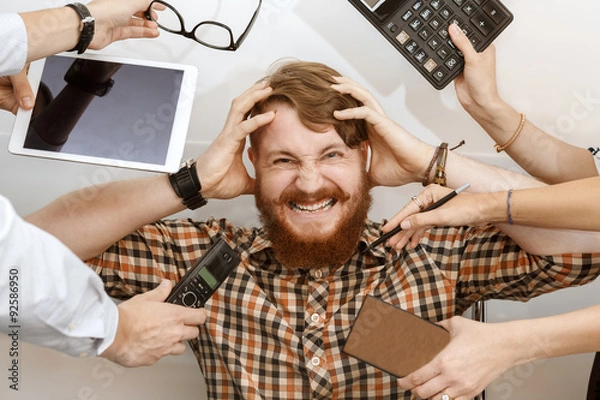 Obraz Hard work days