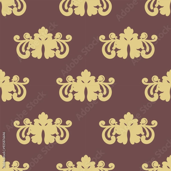 Fototapeta seamless pattern with flowers