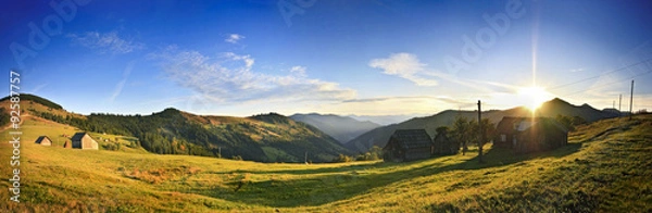 Fototapeta Carpathian sunset