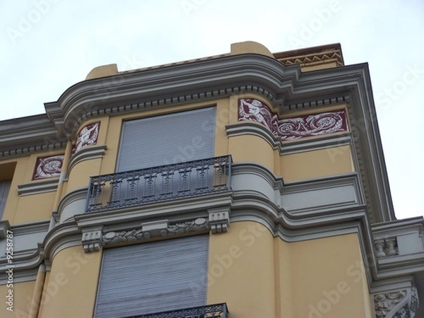 Fototapeta façade caractere