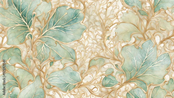 Fototapeta pattern with flowers