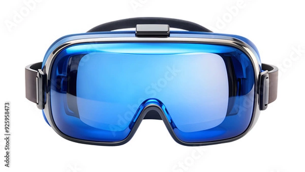 Obraz virtual reality headsets, VR Glass isolated on a transparent or white background