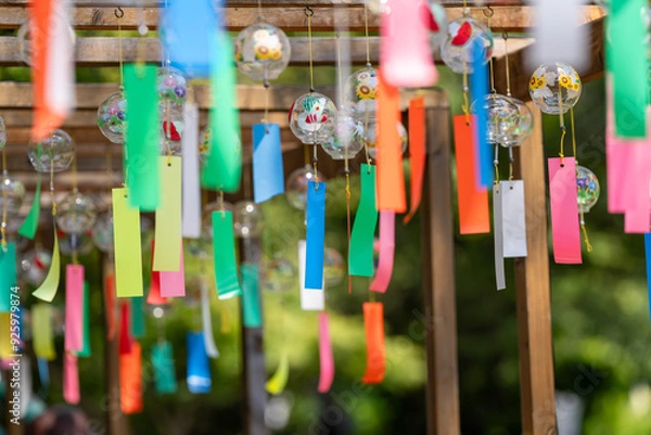 Obraz 夏の風鈴