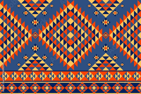 Fototapeta Colorful Ethnic seamless pattern