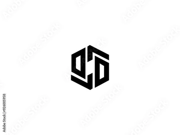 Fototapeta Abstract logo design Art Vector