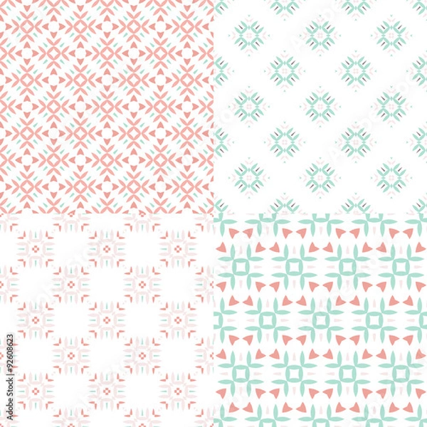 Fototapeta Pattern Set