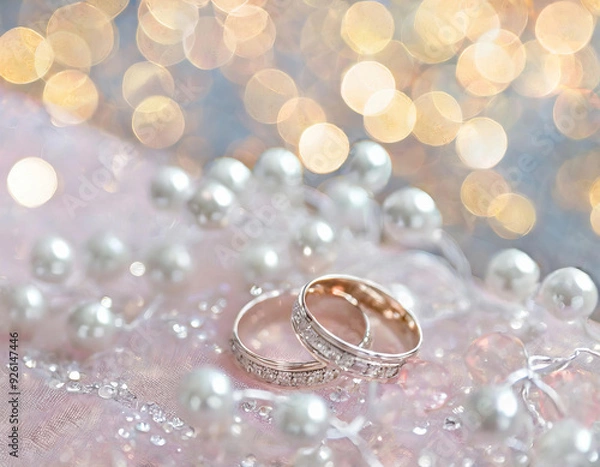 Fototapeta ブライダル指輪