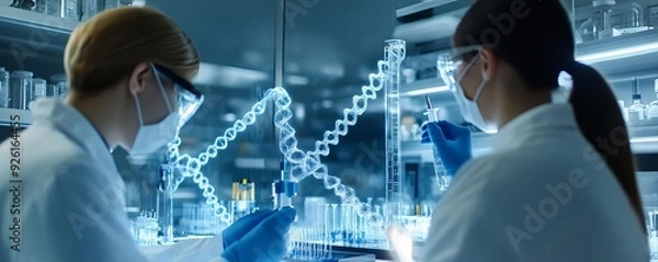 Fototapeta biotechnology genetics innovation