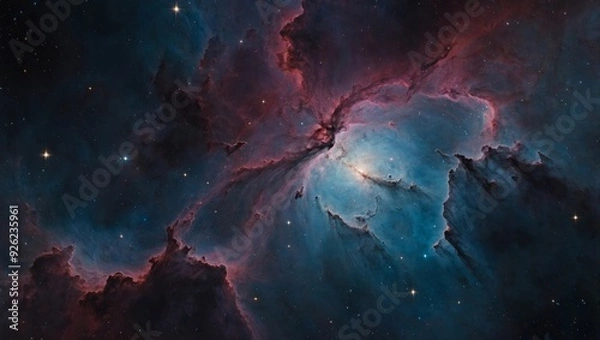 Obraz “Nebula Nexus”: Where gravity weaves its magic.