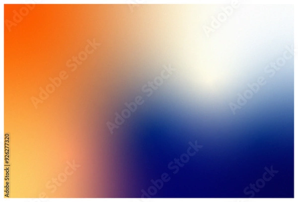 Fototapeta retro abstract gradient background with grain texture