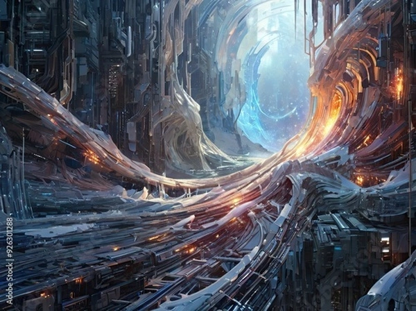 Fototapeta realms abstraction