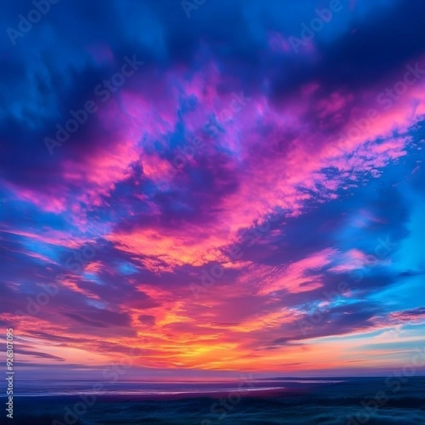 Obraz sunset over the sea