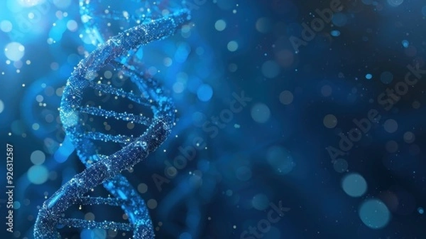 Fototapeta DNA Double Helix Illustration