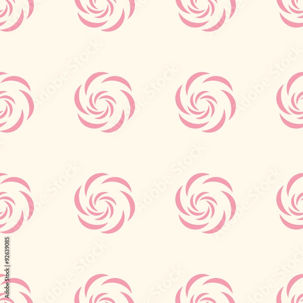 Fototapeta Flower seamless pattern