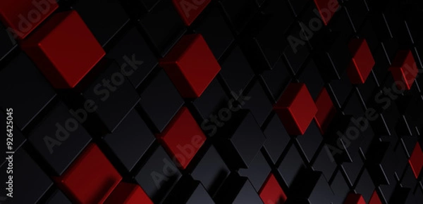 Fototapeta Luxury Abstract Geometry Sci-Fi Fusion Elegant Satisfying Designs