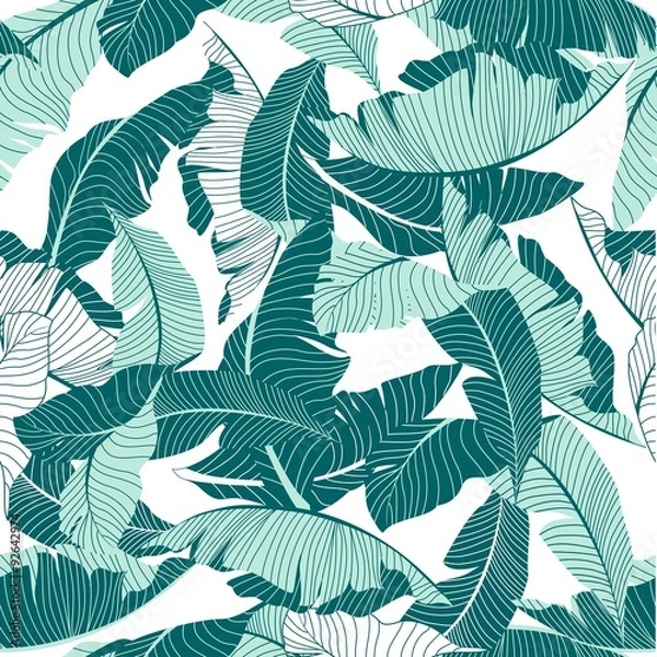 Obraz simple palm pattern