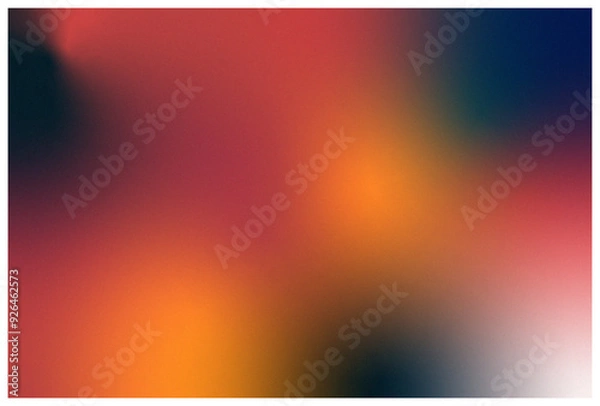 Fototapeta retro abstract gradient background with grain texture