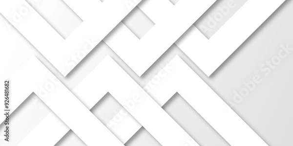 Fototapeta Abstract background with lines grey background with diamond and triangle shapes layered in modern abstract pattern design Space design concept Suit for business, corporate, institution presentation.	