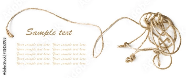 Obraz Entangled rope frame