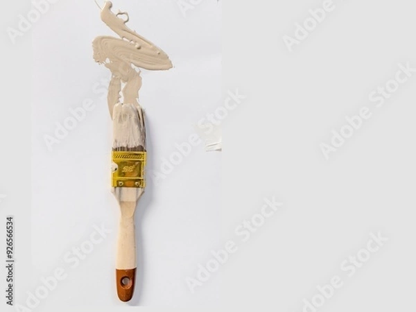 Obraz painting on wall