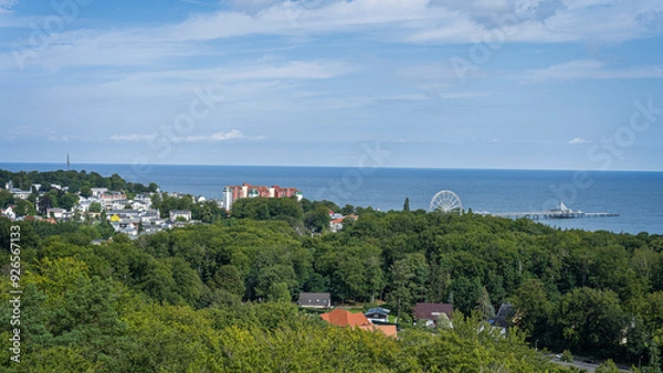 Obraz Blick auf Heringsdorf / Usedom