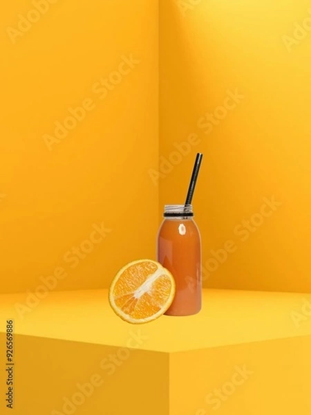 Obraz orange on a table