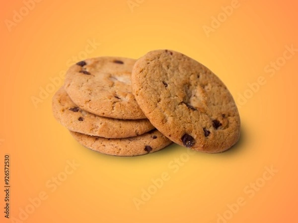Obraz chocolate chip cookies