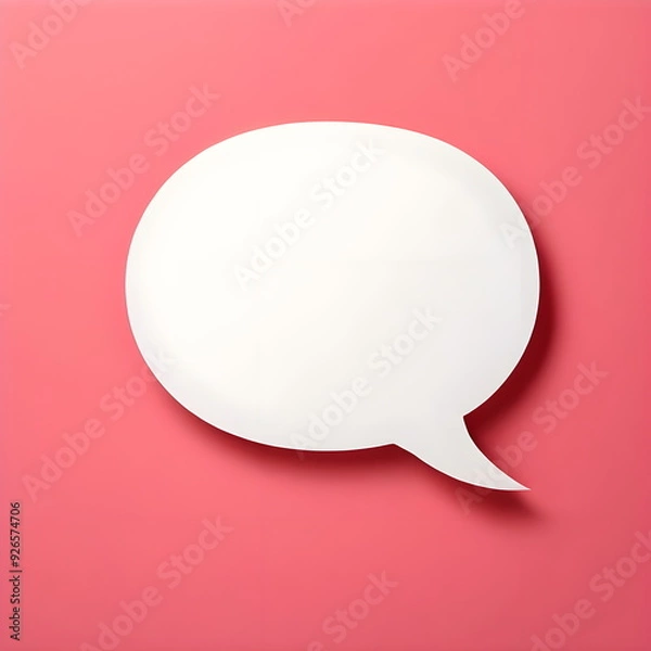 Fototapeta background with speech bubble