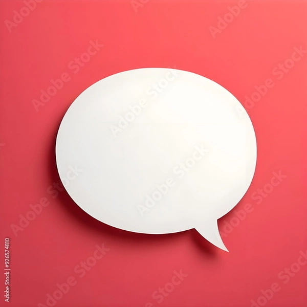 Fototapeta background with speech bubble