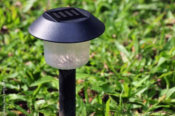 Obraz solar garden lamp