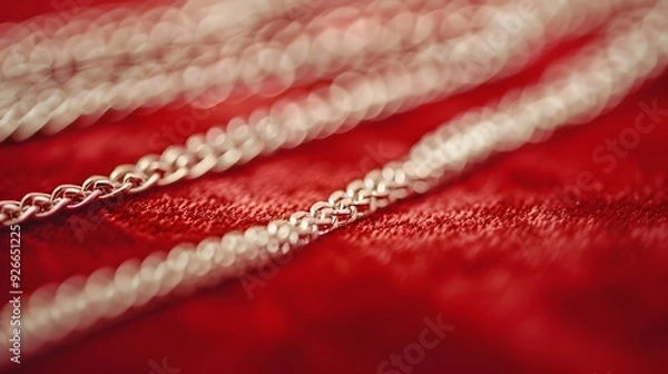 Fototapeta golden chains