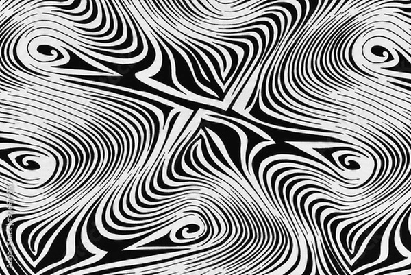 Fototapeta texture of print fabric striped zebra