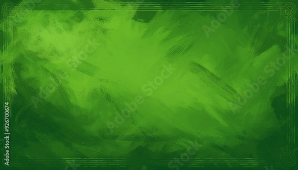 Obraz Green grunge background texture