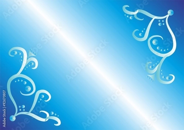 Fototapeta the background image for emails, website, certificate, classical style, фоновая картинка для письма, сайта, грамота, классический стиль