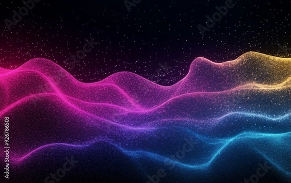 Obraz Abstract Colorful Waves