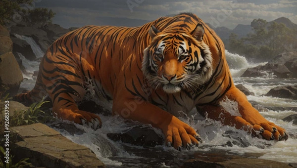 Obraz tiger in the zoo