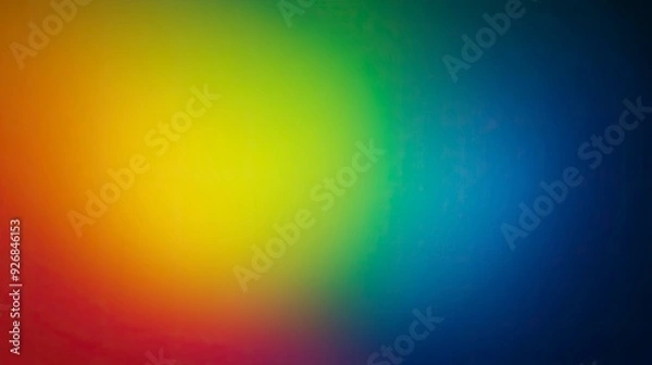 Fototapeta Digital gradients, smooth transitions between bold colors, with a pixelated effect, soft ambient lighting
