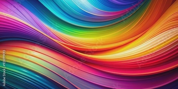 Fototapeta Abstract colorful background with vibrant shades and dynamic patterns, abstract, colorful, background, vibrant, shades