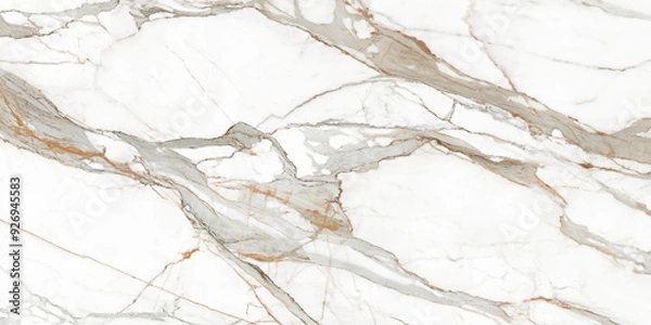 Obraz White marble background for digital use.