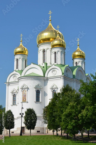 Obraz Cathedral of St. Catherine the Great Martyr.  The city of Pushkin