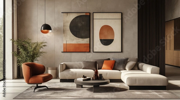 Fototapeta modern living room with fireplace, modern living room, modern living room, living room interior, modern living room, living room interior